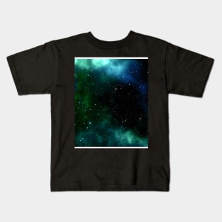 Blue Nebula Kids T-Shirt